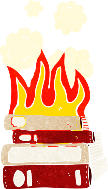 Bir insan tarafından çizilmiş eski çizgi romanlar.