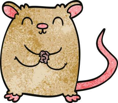 bir insan tarafından çizilmiş karalama faresi