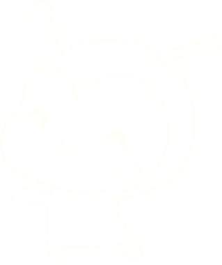 Bir insan tarafından çizilmiş Sevimli Uzaylı Tebeşiri