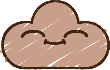 Bir insan tarafından çizilen Bulut Tebeşiri