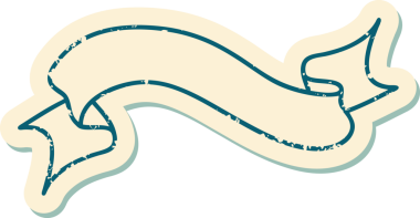 Bir insan tarafından çizilmiş bir pankartın sembolik dövmeli resmi