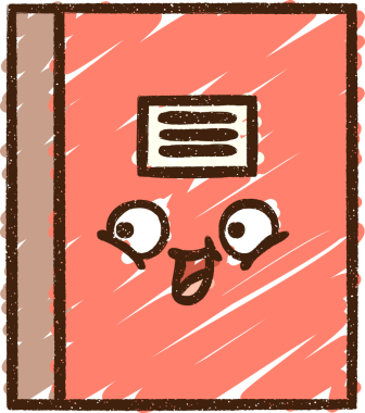 Bir insan tarafından çizilmiş Kitap Tebeşiri