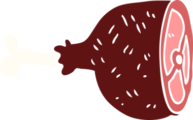 Bir insan tarafından çizilmiş karalama et lokantası.