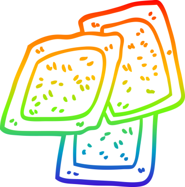 Bir insan tarafından çizilmiş bir çay poşetinin çizimi.