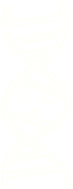 Bir insan tarafından çizilen DNA Tebeşiri