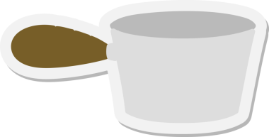 Bir insan tarafından çizilmiş eski metal yemek kalıbı.