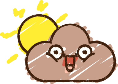 Bir insan tarafından çizilen Hava Bulutu Tebeşiri