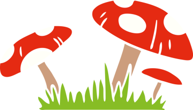 Bir insan tarafından çizilmiş bir kurbağa taburesi karalaması.