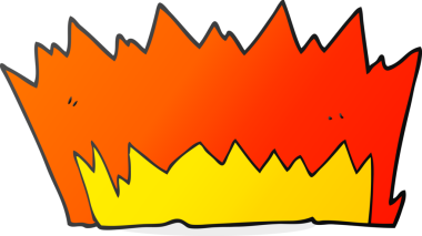 Bir insan tarafından çizilen serbest çizim çizgi film patlaması