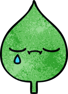 Bir insan tarafından çizilmiş dışavurumsal yaprağın grunge deseni.