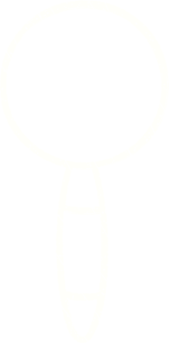 Bir insan tarafından çizilen Büyüteç Tebeşir Çizimi