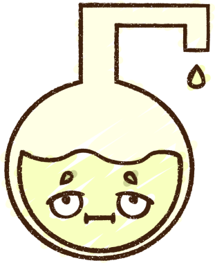 Bilim Deneyi Tebeşir Çizimi Bir insan tarafından çizildi