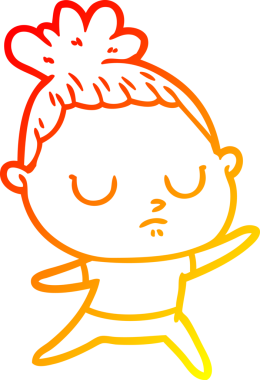 Bir insan tarafından çizilmiş, karikatür çizimi.