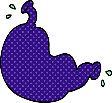 bir insan tarafından çizilmiş karalama organı