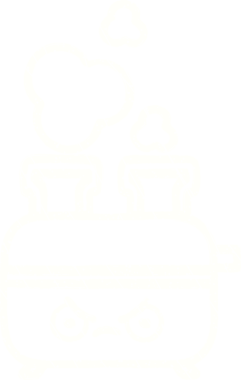 Bir insan tarafından çizilen tost makinesi tebeşiri