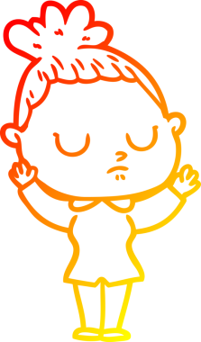 Bir insan tarafından çizilmiş, karikatür çizimi.