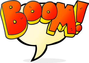 Bir insan tarafından çizilmiş serbest konuşma balonu karikatürü.