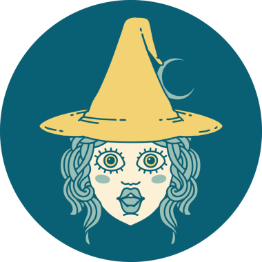 Bir insan tarafından çizilmiş insan büyücü karakteri simgesi