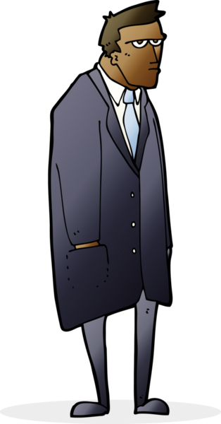 Bir insan tarafından çizilmiş kötü huylu adam çizgi filmi.