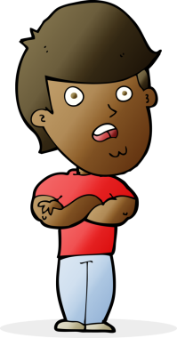 bir insan tarafından çizilmiş hayal kırıklığına uğramış bir adam.