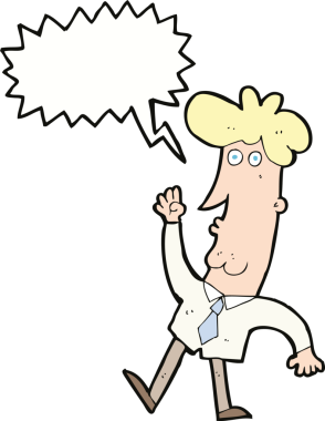 Bir insan tarafından çizilmiş el çizimi karikatür