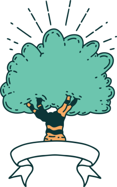 Bir insan tarafından çizilmiş dövmeli afiş.