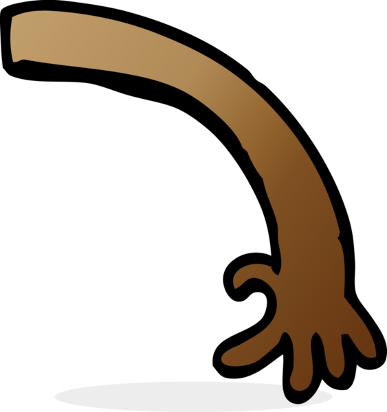 Bir insan tarafından çizilmiş çizgi film kolu