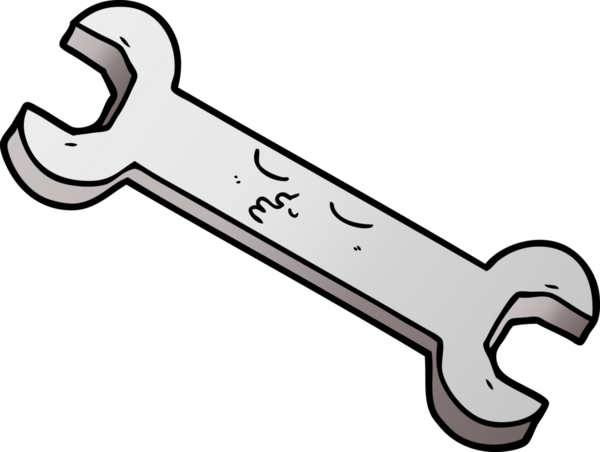 Bir insan tarafından çizilmiş çizgi film anahtarı.