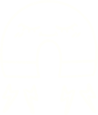 Bir insan tarafından çizilen mıknatıs tebeşiri