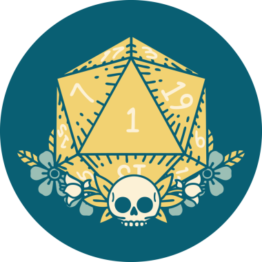 Retro Dövme Tarzı Doğal Zarlar Bir insan tarafından çizilmiş çiçek elementleri ile yuvarlanır