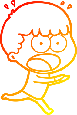 İnsan tarafından çizilmiş bir çizgi film karakteri.