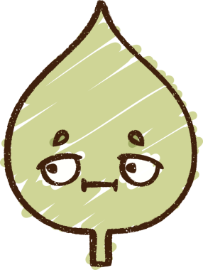 Bir insan tarafından çizilen Yaprak Tebeşiri