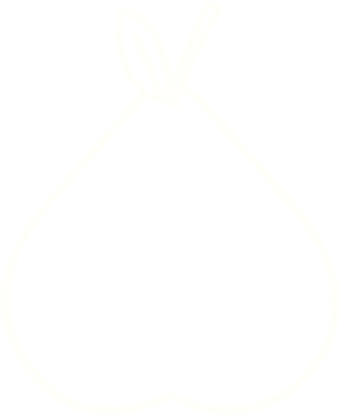 Bir insan tarafından çizilen Armut Tebeşiri