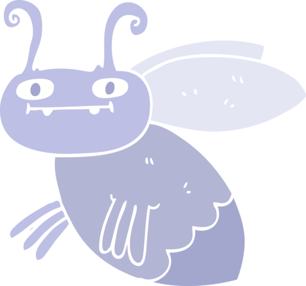 bir insan tarafından çizilmiş düz renk çizgi film hatası