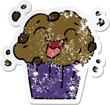 Bir insan tarafından çizilmiş garip bir el çiziminin sıkıntılı çıkartması.