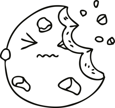 Çizgi roman çizimi Bir insan tarafından çizilmiş çerez