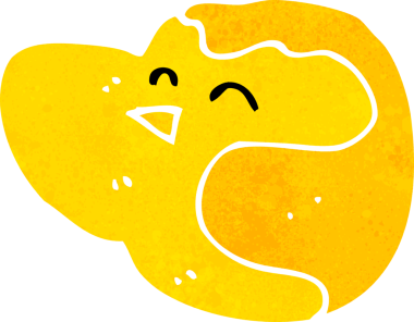 Bir insan tarafından çizilmiş el çizimi karikatür