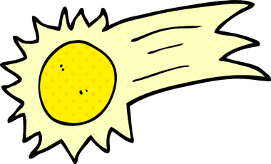 Bir insan tarafından çizilmiş uçan güneş karalaması