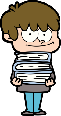 Bir insan tarafından çizilmiş mutlu çizgi film adamı.