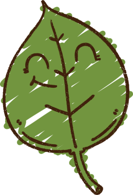 Bir insan tarafından çizilen Yaprak Tebeşiri