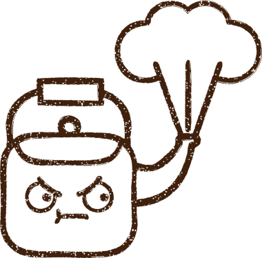 Buharlı Çaydanlık Kömürü Bir insan tarafından çizildi