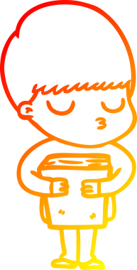 İnsan tarafından çizilmiş bir çizgi film karakteri çizimi.