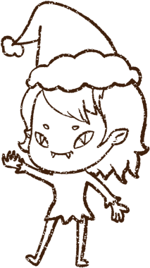 Bir insan tarafından çizilen Festivalci Vampir Kömürü