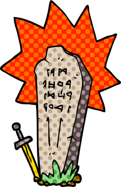 Çizgi film kahramanları Bir insan tarafından çizilmiş mezarlar