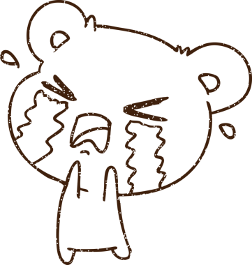 Ağlayan Ayı Kömürü Bir insan tarafından çizilmiş