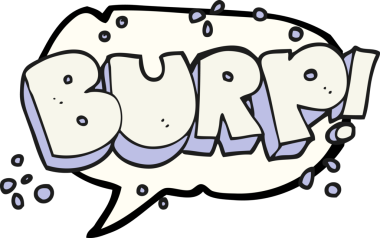 Bir insan tarafından çizilmiş serbest konuşma balonu geğirme metni