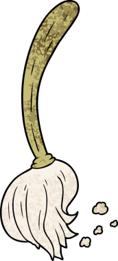 Bir insan tarafından çizilmiş karikatür paspası.