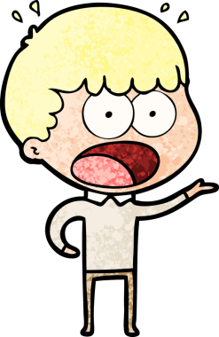 Bir insan tarafından çizilmiş bir karikatür.