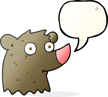 Bir insan tarafından çizilmiş serbest konuşma balonu karikatürü.