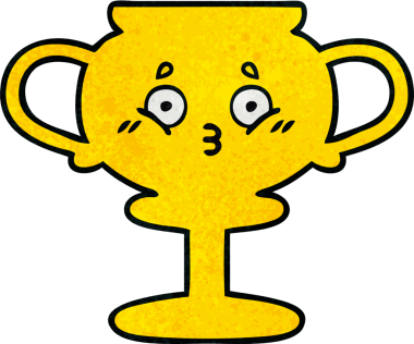 Bir insan tarafından çizilmiş eski grunge desenli bir kupa.